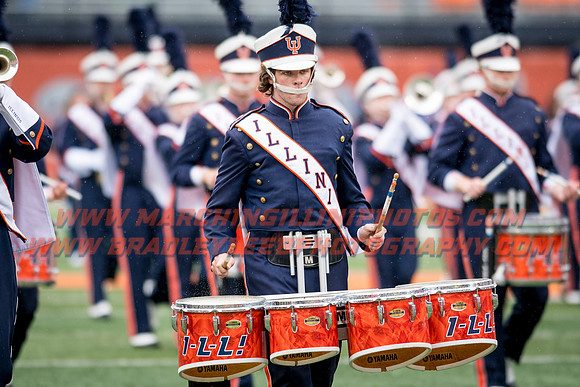 Wisconsin Badgers at Illinois Fighting Illini, Saturday, October 28, 2017 - Marching Illini Photos