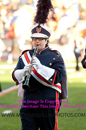 Northwestern Wildcats at Illinois Fighting Illini, Saturday, November 30, 2013 - Marching Illini Photos