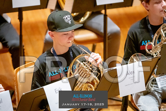 2025 All-Illinois Junior Band January 17-18, 2025