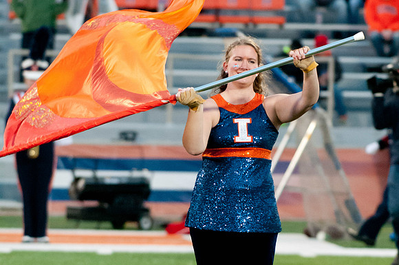 Northwestern Wildcats at Illinois Fighting Illini, Saturday, November 30, 2013 - Marching Illini Photos