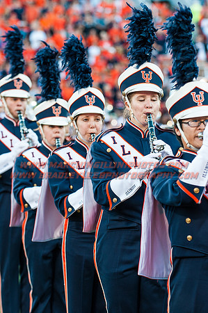 North Carolina at Illinois Fighting Illini, Saturday, September 10, 2016 - Marching Illini Photos