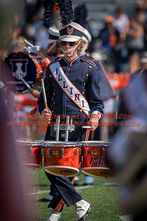 Rutgers Scarlett Knights at Illinois Fighting Illini, Saturday, October 14, 2017 - Marching Illini Photos