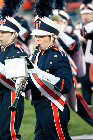 Northwestern Wildcats at Illinois Fighting Illini, Saturday, November 30, 2013 - Marching Illini Photos