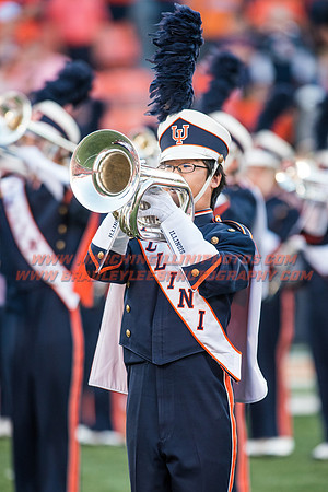 North Carolina at Illinois Fighting Illini, Saturday, September 10, 2016 - Marching Illini Photos
