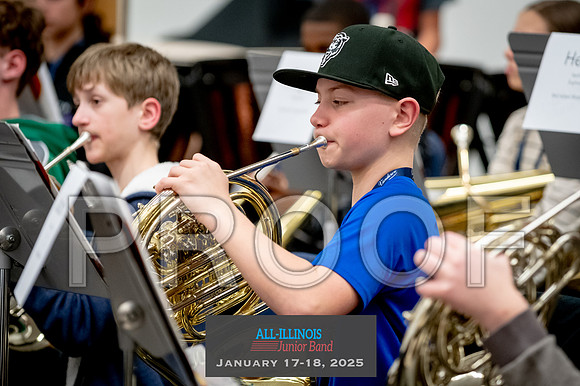 2025 All-Illinois Junior Band January 17-18, 2025