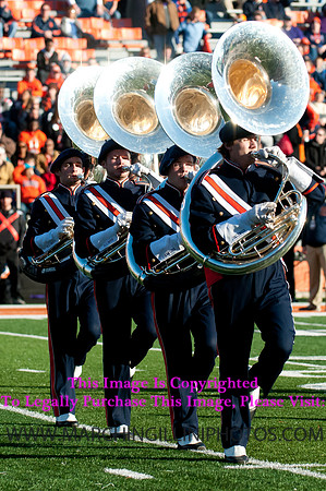 Northwestern Wildcats at Illinois Fighting Illini, Saturday, November 30, 2013 - Marching Illini Photos