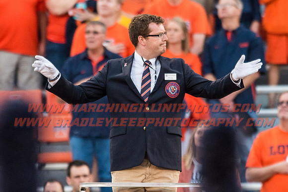 North Carolina at Illinois Fighting Illini, Saturday, September 10, 2016 - Marching Illini Photos