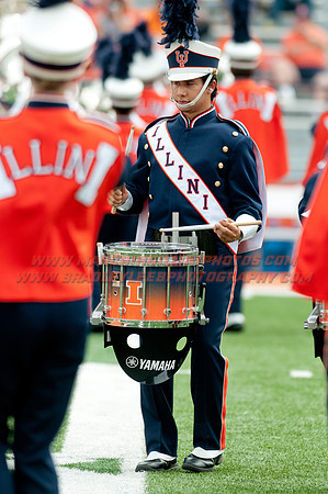 Youngstown State at Illinois, Saturday, August 30, 2014 - Marching Illini Photos