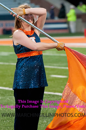 Northwestern Wildcats at Illinois Fighting Illini, Saturday, November 30, 2013 - Marching Illini Photos