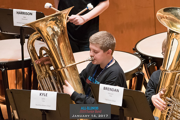 2017 All-Illinois Junior BandJanuary 13-14, 2017University of Illinois campuswww.BradleyLeebPhotography.com