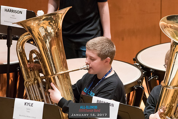 2017 All-Illinois Junior BandJanuary 13-14, 2017University of Illinois campuswww.BradleyLeebPhotography.com