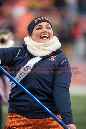 Iowa at Illinois, Saturday, November 19, 2016 - Marching Illini Photos