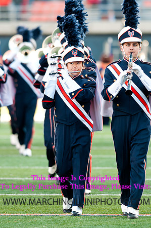 Northwestern Wildcats at Illinois Fighting Illini, Saturday, November 30, 2013 - Marching Illini Photos
