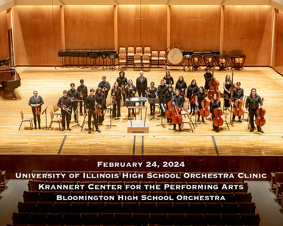2024 University of Illinois High School Orchestra ClinicFebruary 24, 2024