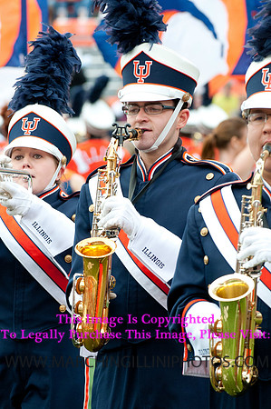 Michigan State Spartans at Illinois Fighting Illini, Saturday, October 26, 2013 - Marching Illini Photos