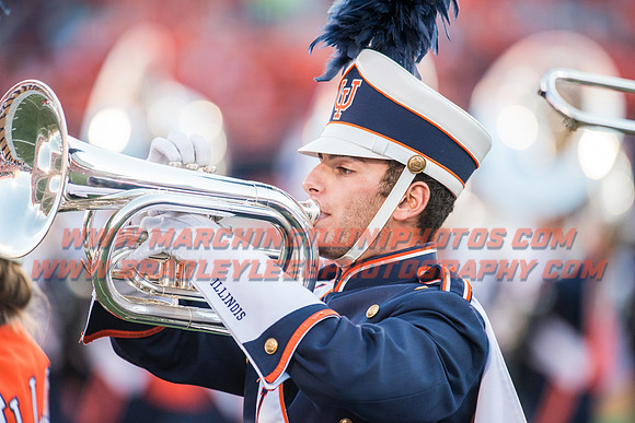 North Carolina at Illinois Fighting Illini, Saturday, September 10, 2016 - Marching Illini Photos