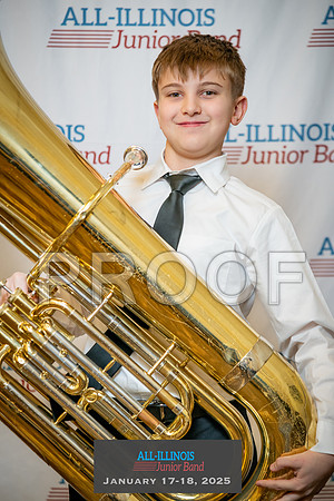 2025 All-Illinois Junior Band January 17-18, 2025