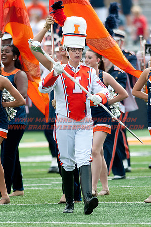 Youngstown State at Illinois, Saturday, August 30, 2014 - Marching Illini Photos