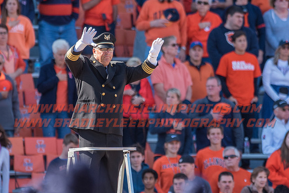 Purdue Boilermakers at Illinois Fighting Illini, Saturday, October 8, 2016 - Marching Illini Photos