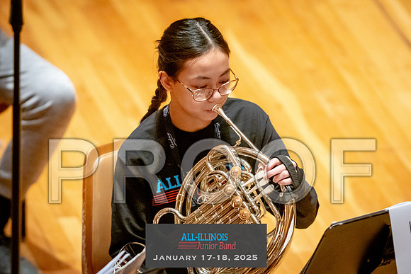 2025 All-Illinois Junior Band January 17-18, 2025