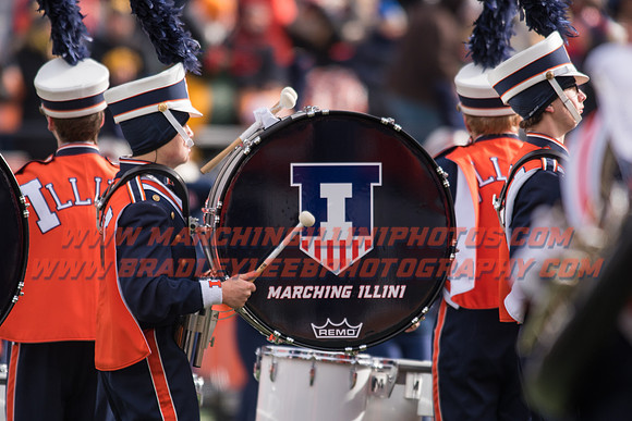 Iowa at Illinois, Saturday, November 19, 2016 - Marching Illini Photos