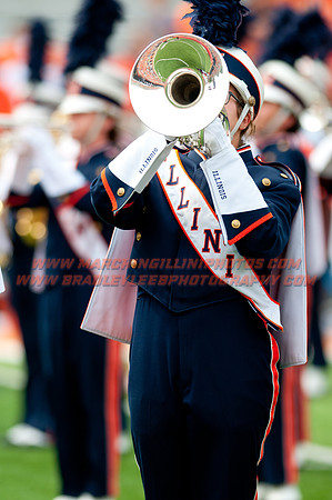 Texas State at Illinois, Saturday, September 20, 2014 - Marching Illini Photos