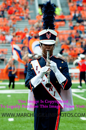 Texas State at Illinois, Saturday, September 20, 2014 - Marching Illini Photos