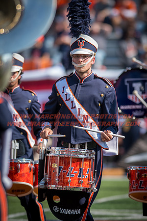 Rutgers Scarlett Knights at Illinois Fighting Illini, Saturday, October 14, 2017 - Marching Illini Photos