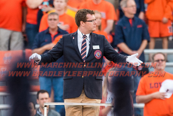 North Carolina at Illinois Fighting Illini, Saturday, September 10, 2016 - Marching Illini Photos