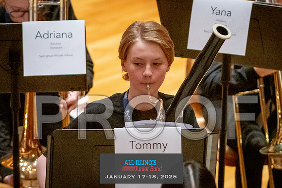 2025 All-Illinois Junior Band January 17-18, 2025