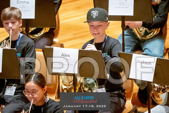 2025 All-Illinois Junior Band January 17-18, 2025
