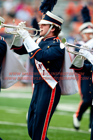 Texas State at Illinois, Saturday, September 20, 2014 - Marching Illini Photos