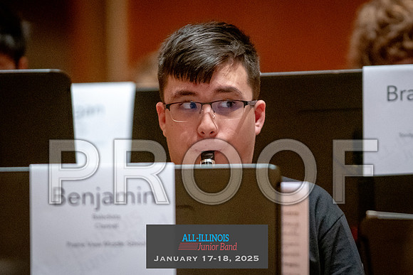2025 All-Illinois Junior Band January 17-18, 2025
