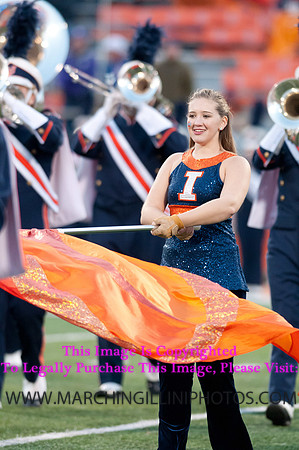 Northwestern Wildcats at Illinois Fighting Illini, Saturday, November 30, 2013 - Marching Illini Photos