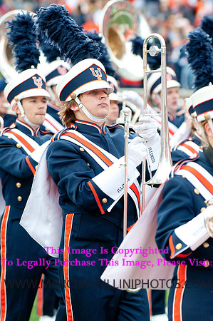 Michigan State Spartans at Illinois Fighting Illini, Saturday, October 26, 2013 - Marching Illini Photos