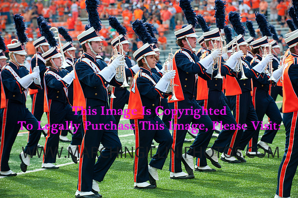 Texas State at Illinois, Saturday, September 20, 2014 - Marching Illini Photos