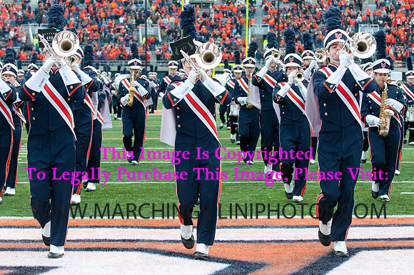 Michigan State Spartans at Illinois Fighting Illini, Saturday, October 26, 2013 - Marching Illini Photos