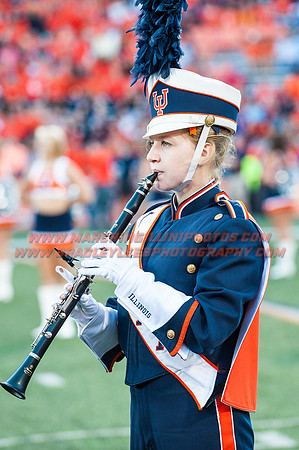 North Carolina at Illinois Fighting Illini, Saturday, September 10, 2016 - Marching Illini Photos