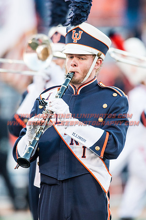 North Carolina at Illinois Fighting Illini, Saturday, September 10, 2016 - Marching Illini Photos