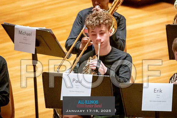2025 All-Illinois Junior Band January 17-18, 2025