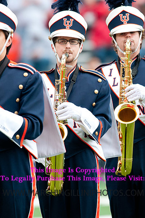 Ohio State Buckeyes at Illinois Fighting Illini, Saturday, November 16, 2013 - Marching Illini Photos
