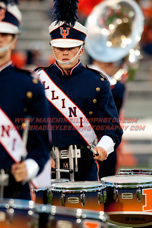 Texas State at Illinois, Saturday, September 20, 2014 - Marching Illini Photos