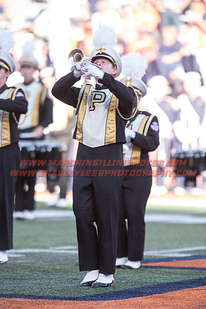 Purdue Boilermakers at Illinois Fighting Illini, Saturday, October 8, 2016 - Marching Illini Photos