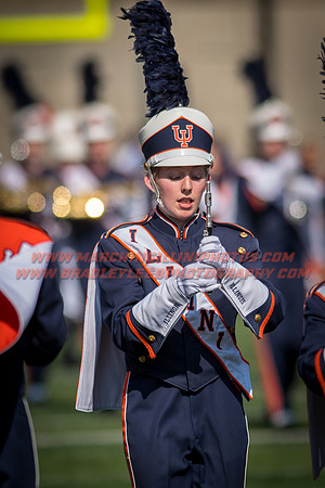 Rutgers Scarlett Knights at Illinois Fighting Illini, Saturday, October 14, 2017 - Marching Illini Photos