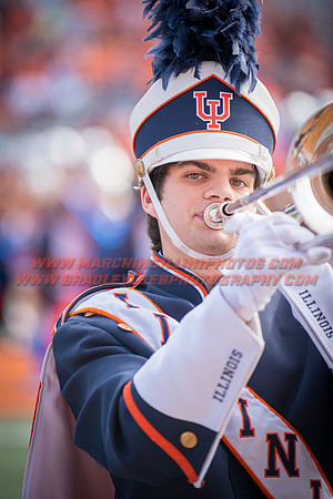 Rutgers Scarlett Knights at Illinois Fighting Illini, Saturday, October 14, 2017 - Marching Illini Photos