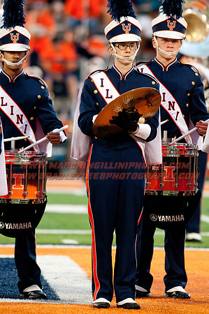 Texas State at Illinois, Saturday, September 20, 2014 - Marching Illini Photos