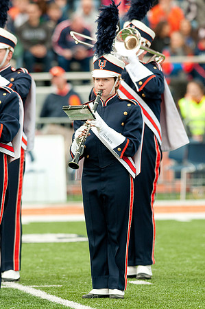 Michigan State Spartans at Illinois Fighting Illini, Saturday, October 26, 2013 - Marching Illini Photos