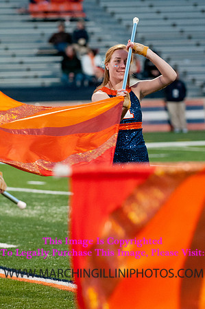 Northwestern Wildcats at Illinois Fighting Illini, Saturday, November 30, 2013 - Marching Illini Photos