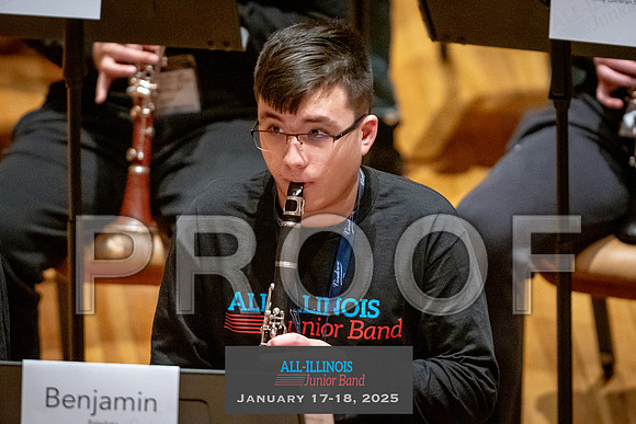 2025 All-Illinois Junior Band January 17-18, 2025