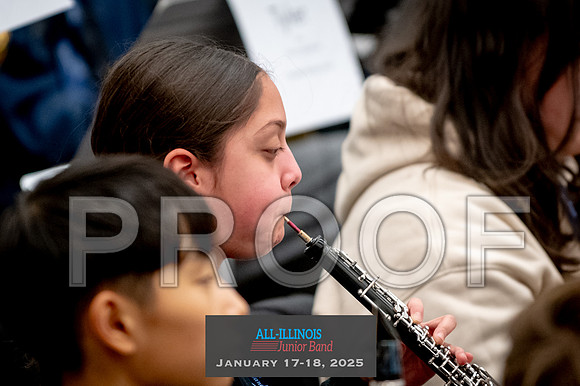 2025 All-Illinois Junior Band January 17-18, 2025